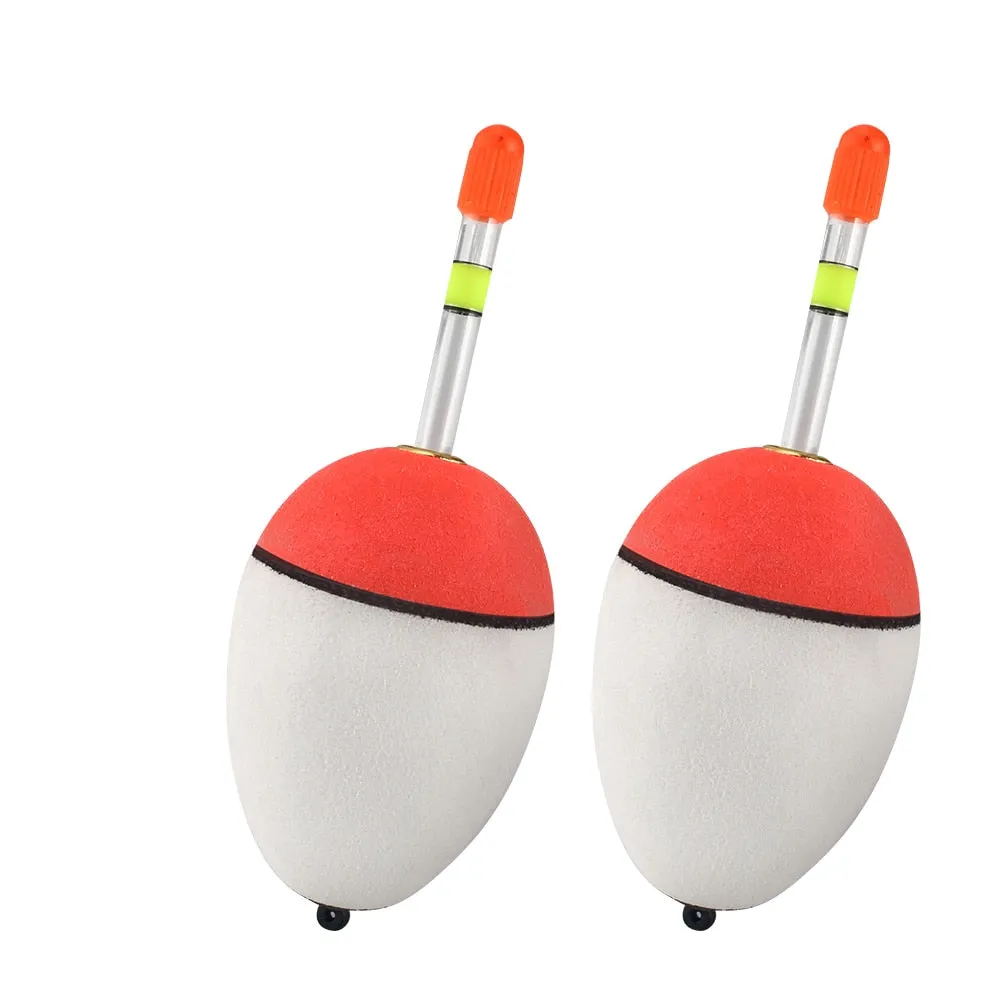 3Pcs Bubble Float  EVA Luminous Buoy Tube Fish Bait for Sea Fishing Carp Fishing Tackle Accessories Plastic