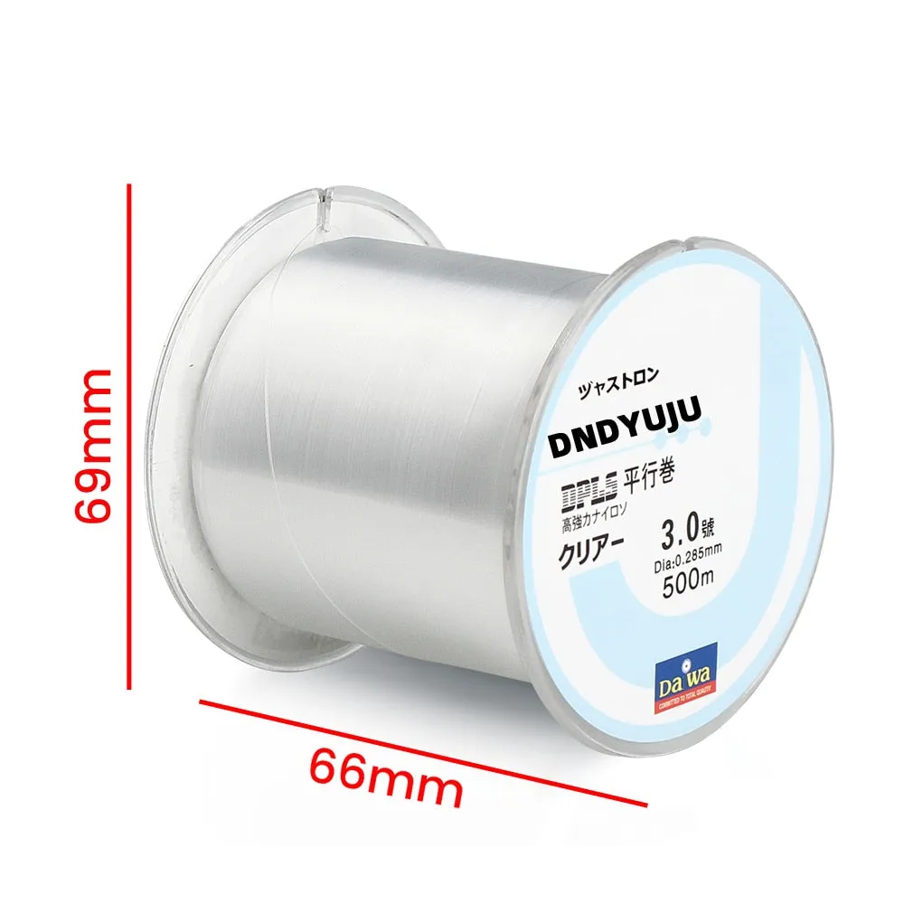 500M Daiwa Nylon Fishing Line Japanese Monofilament Rock Sea Fishing Line Thread Bulk Spool Fishing Tackle
