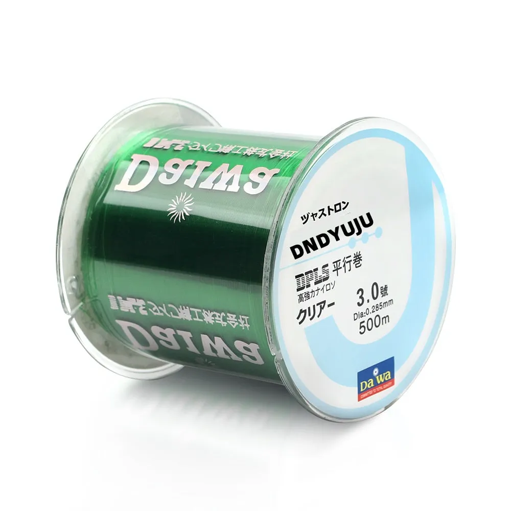 500M Daiwa Nylon Fishing Line Japanese Monofilament Rock Sea Fishing Line Thread Bulk Spool Fishing Tackle