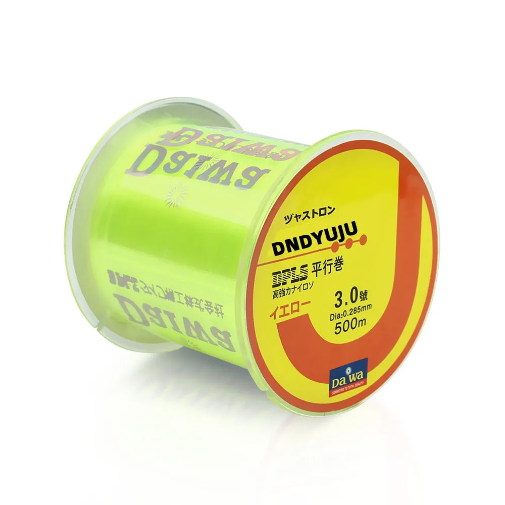 500M Daiwa Nylon Fishing Line Japanese Monofilament Rock Sea Fishing Line Thread Bulk Spool Fishing Tackle