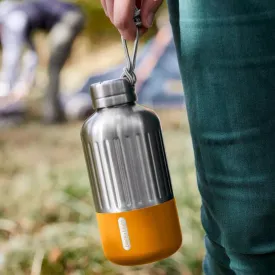 Black   Blum Stainless Steel Insulated Explorer Water Bottle 650ml