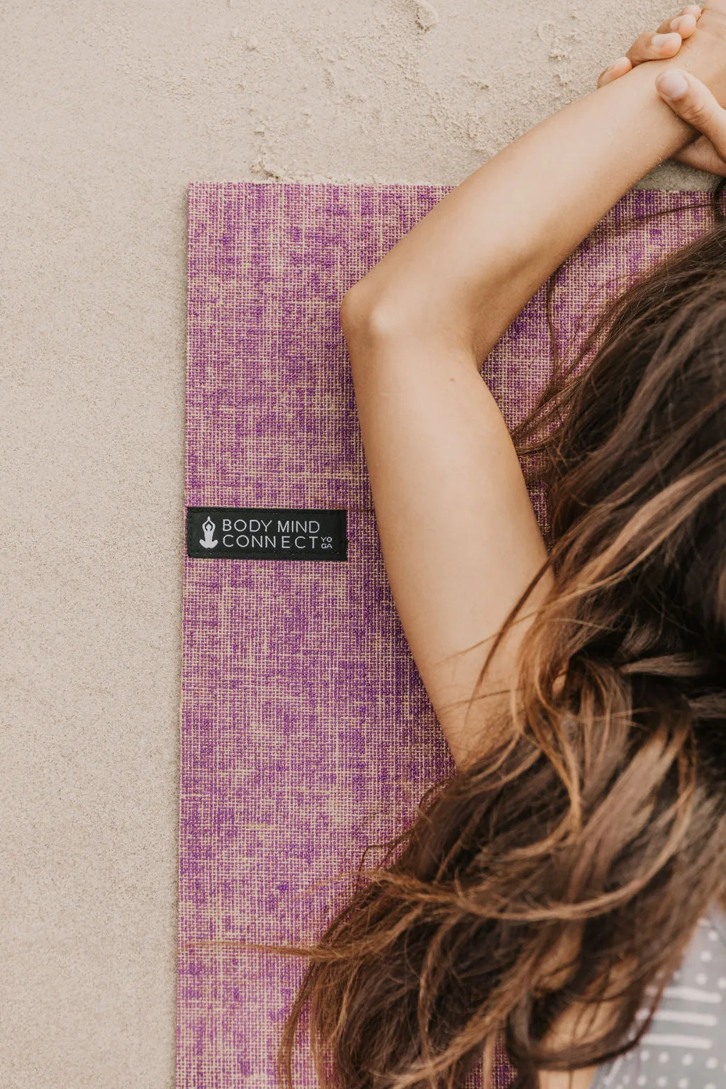Body Mind Connect Yoga Mat- Purple