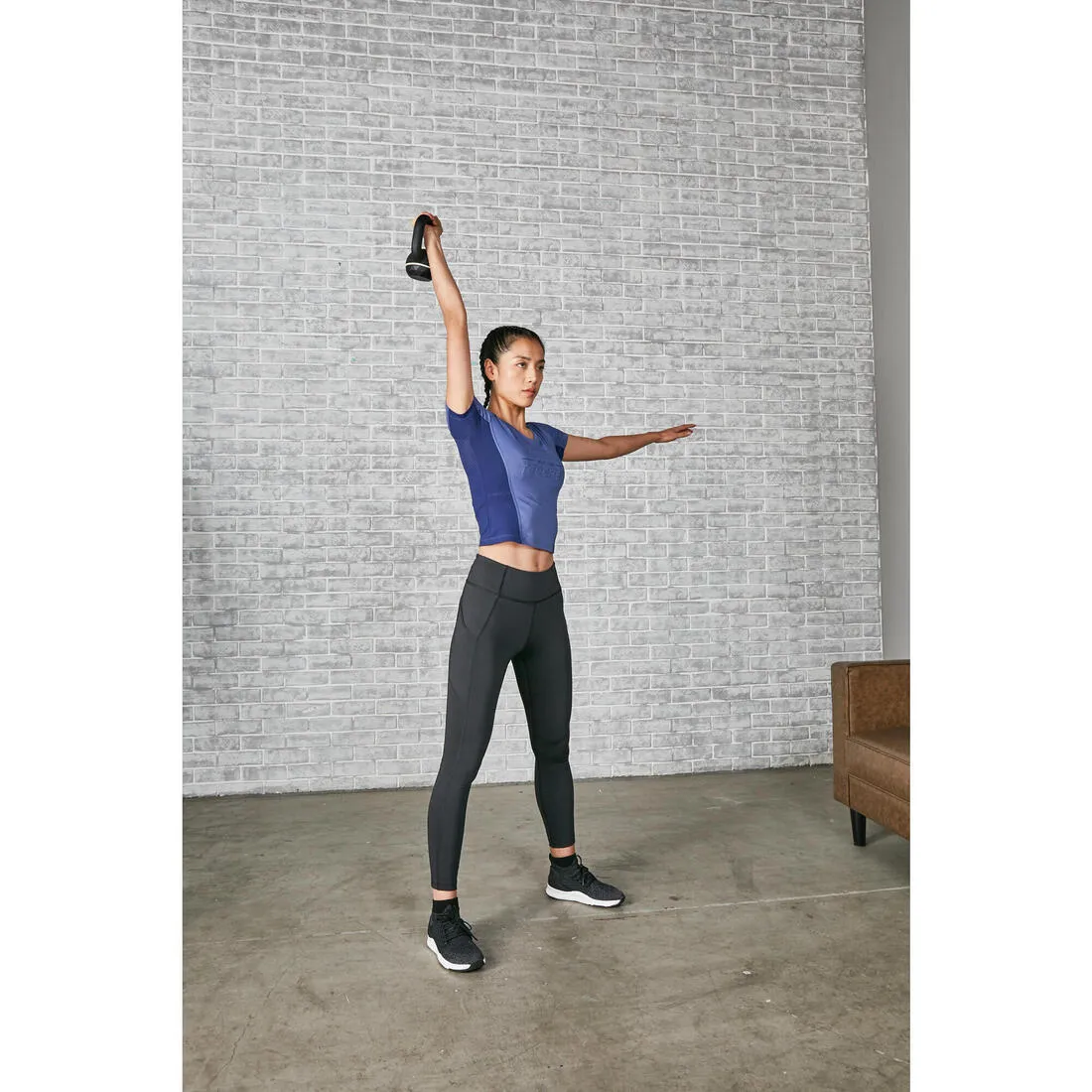 Cast Iron Kettlebell with Rubber Base 8 kg
