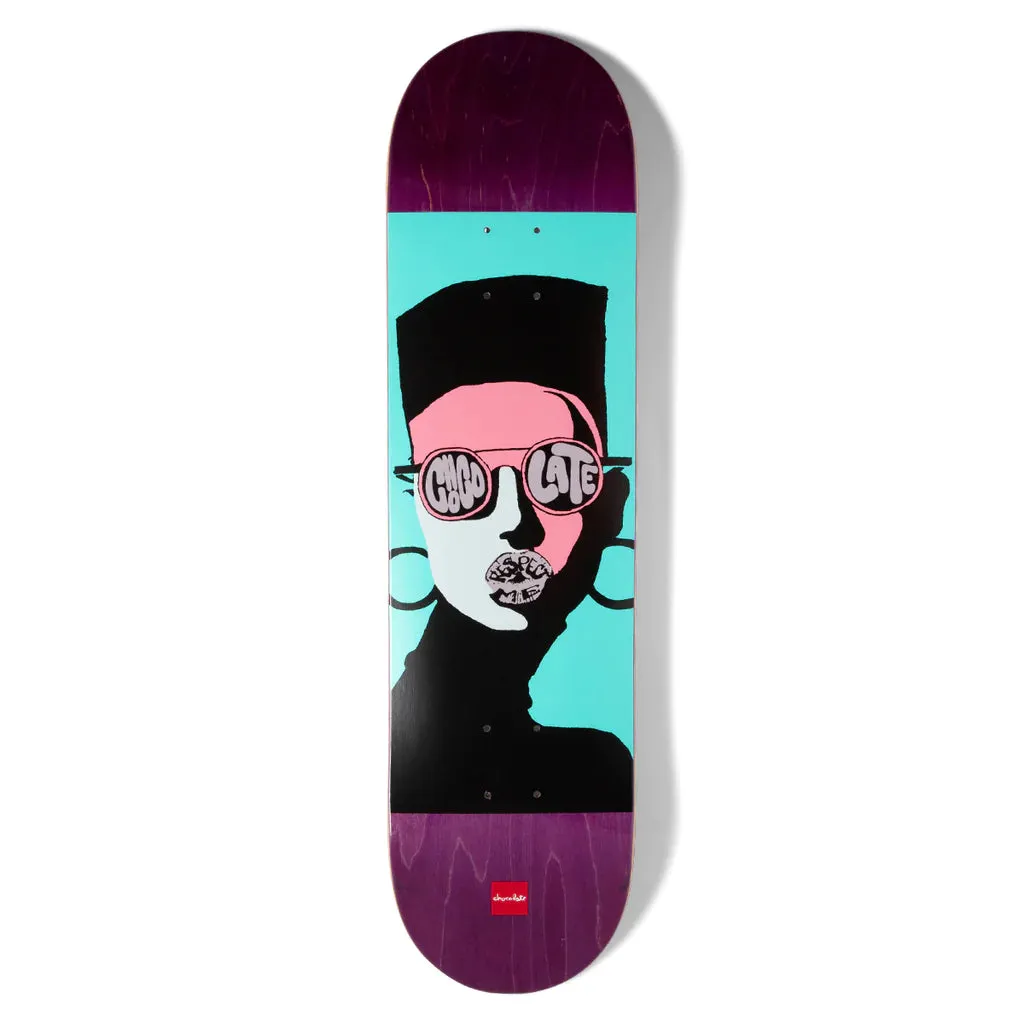 Chocolate Trahan Respect Skateboard Deck - 8.0"