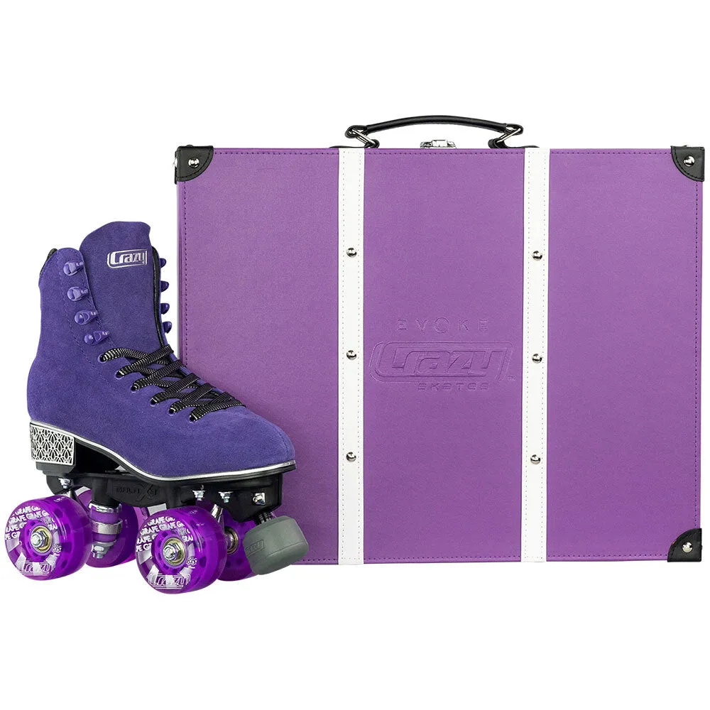 Crazy Evoke Suede Roller Skates Purple