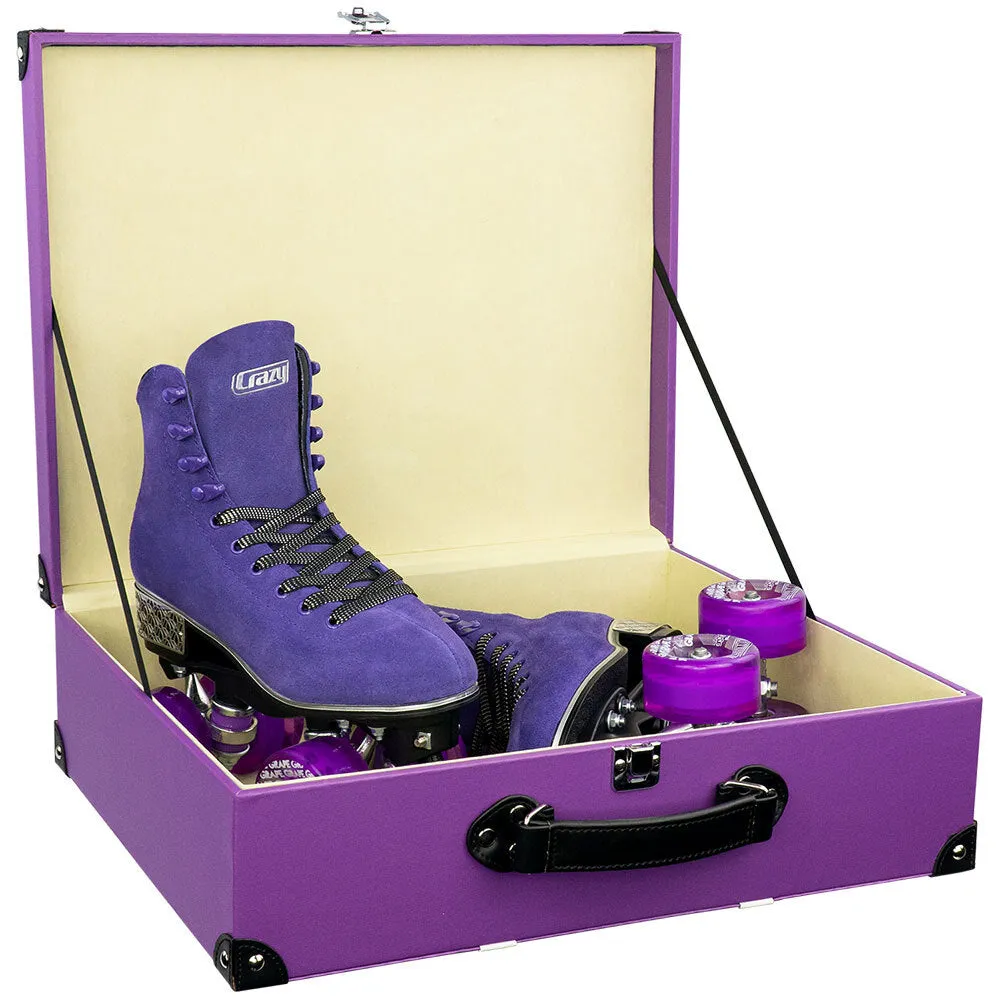 Crazy Evoke Suede Roller Skates Purple