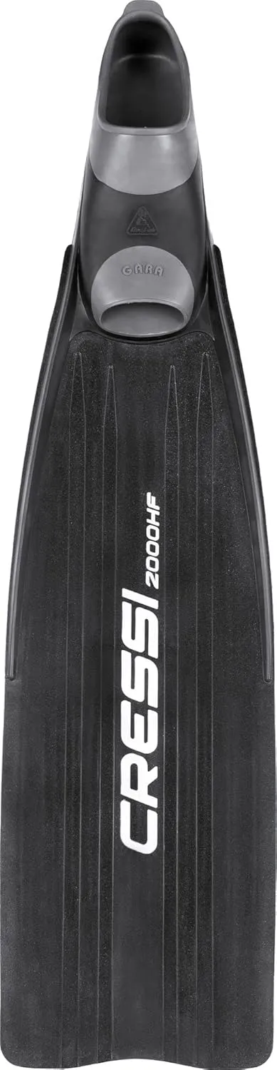 Cressi Free Diving Reactive Long Fins - High-Performance, Good Control - Gara 2000 HF: Made in Italy