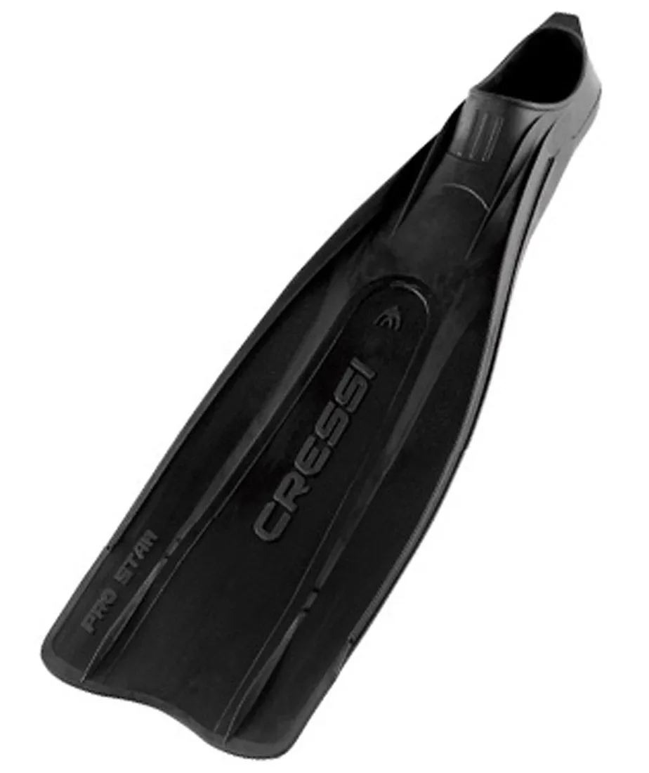 Cressi Sub Pro Star Full Foot Scuba Diving Snorkeling Fins