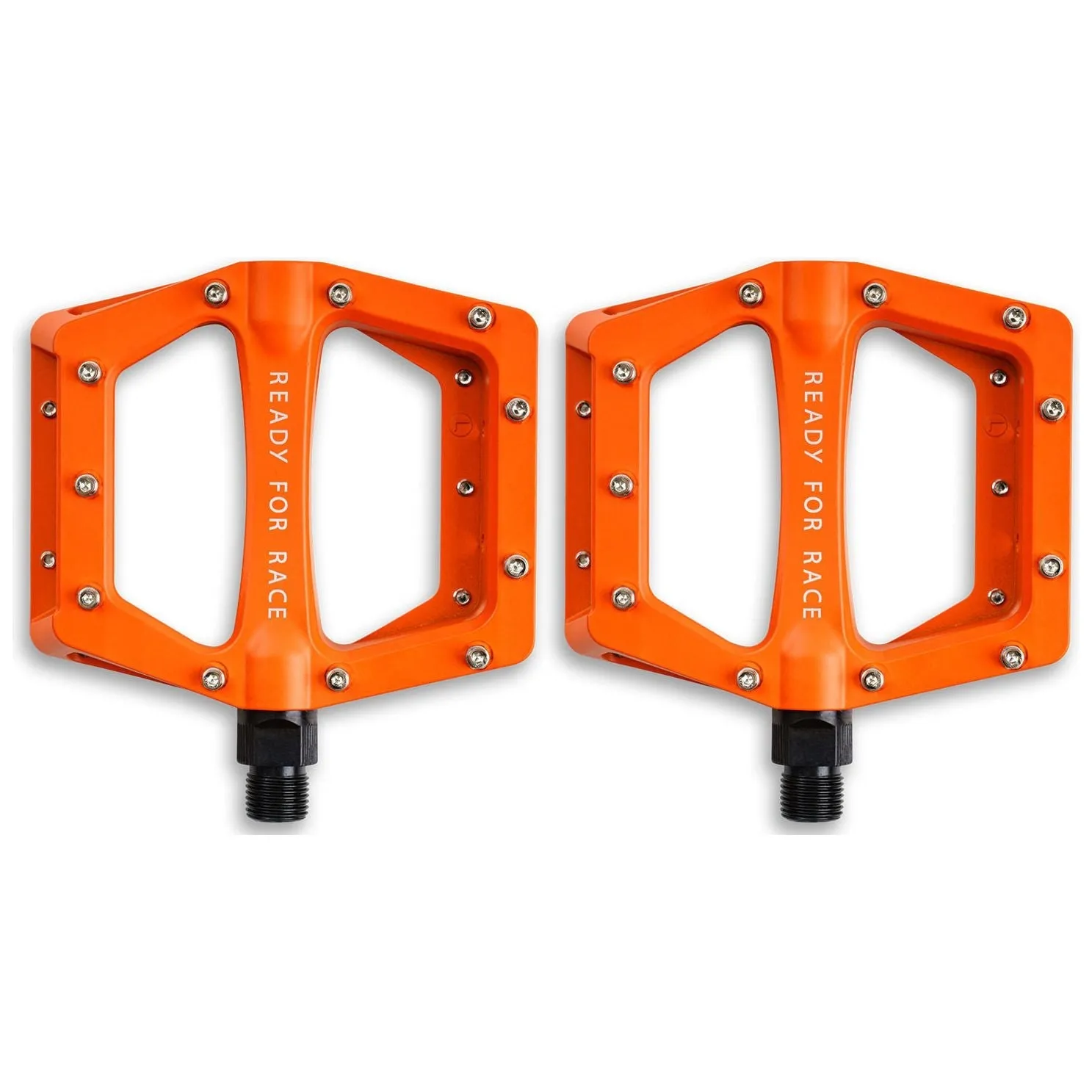 Cube RFR Flat CMPT Pedals - Orange