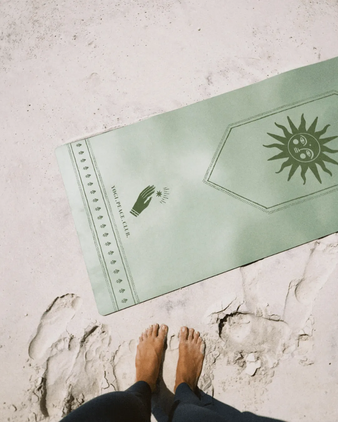 DELUXE SAGE YOGA MAT