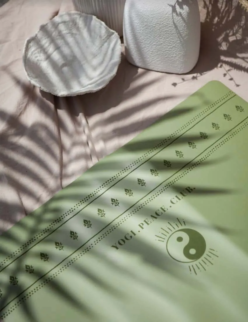 DELUXE SAGE YOGA MAT