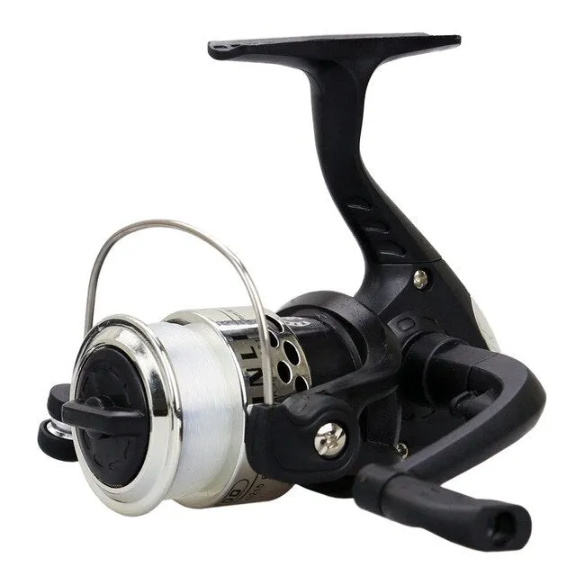 Fishing Wheel Spinning Reel Pardew Lure Wheel Vessel Bait Casting Flying Fishing Trolling Spinning With Line Speed G-Ratio 5.2:1