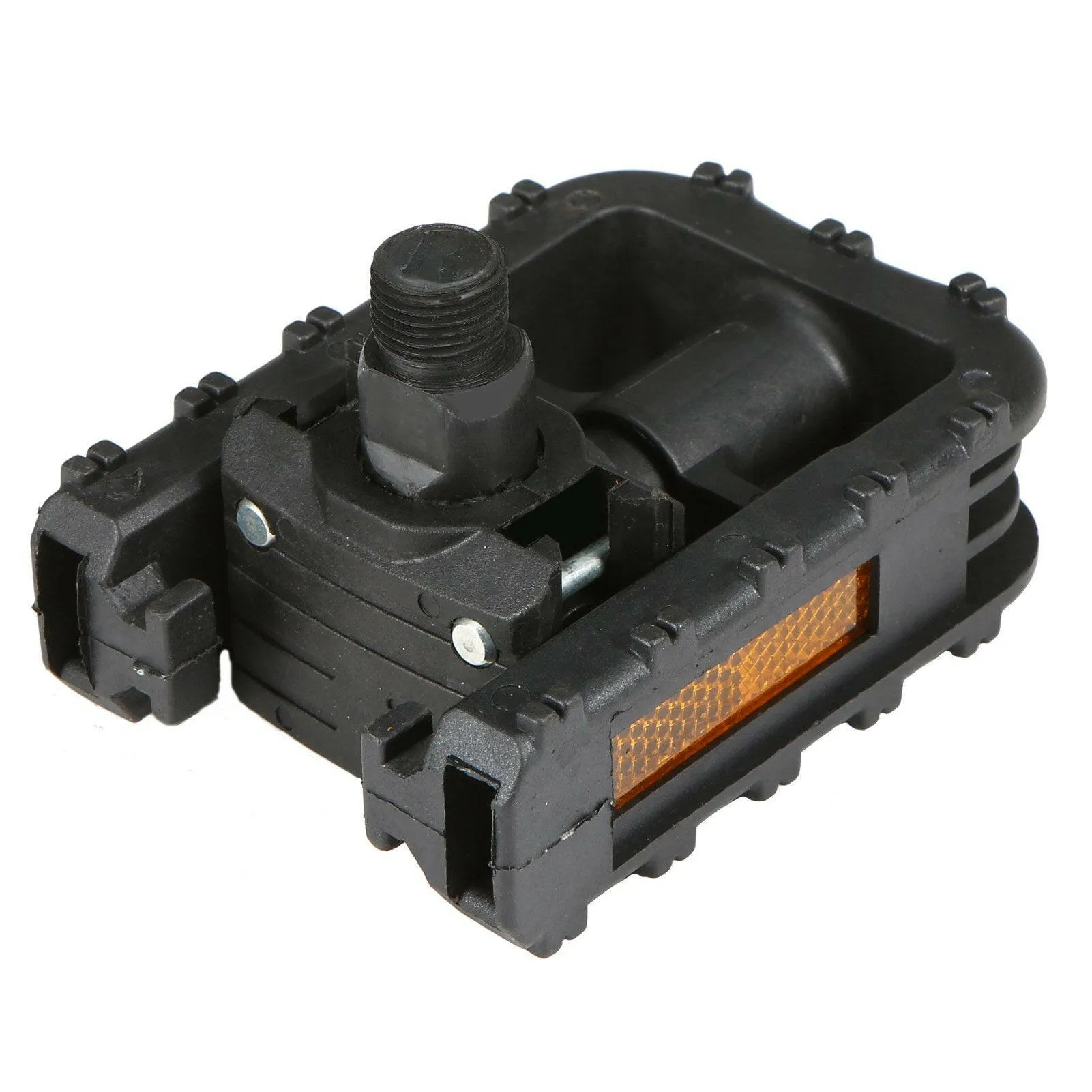 Folding Bike Pedals Black Mountain Bicycle Pedals Cycling Platform Pedal Bicycle Accessories Cycling Parts