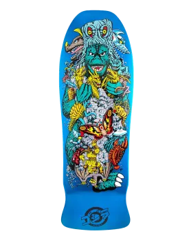 Godzilla Kaiju Roskopp 10.12" Skateboard Deck in Blue
