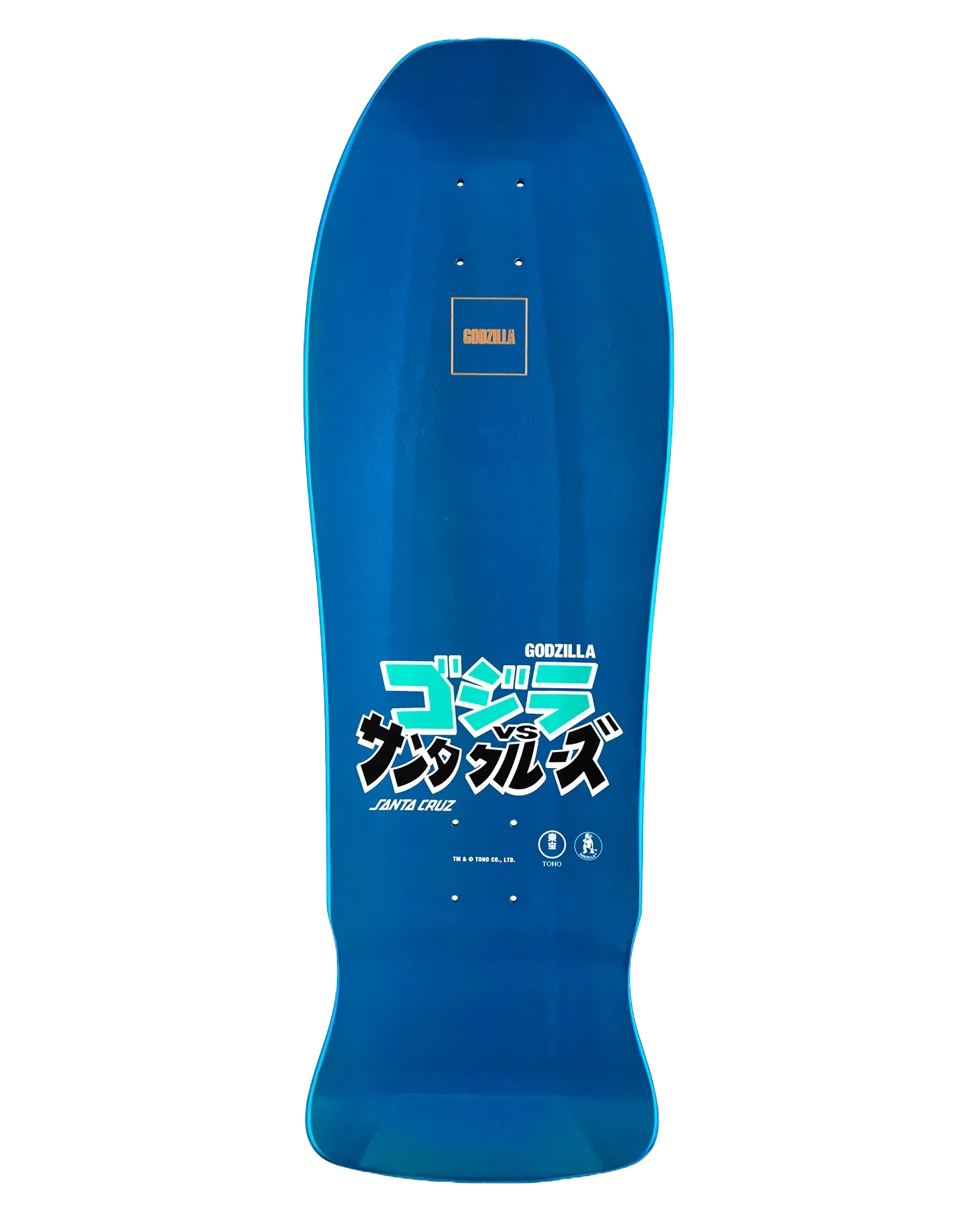 Godzilla Kaiju Roskopp 10.12" Skateboard Deck in Blue