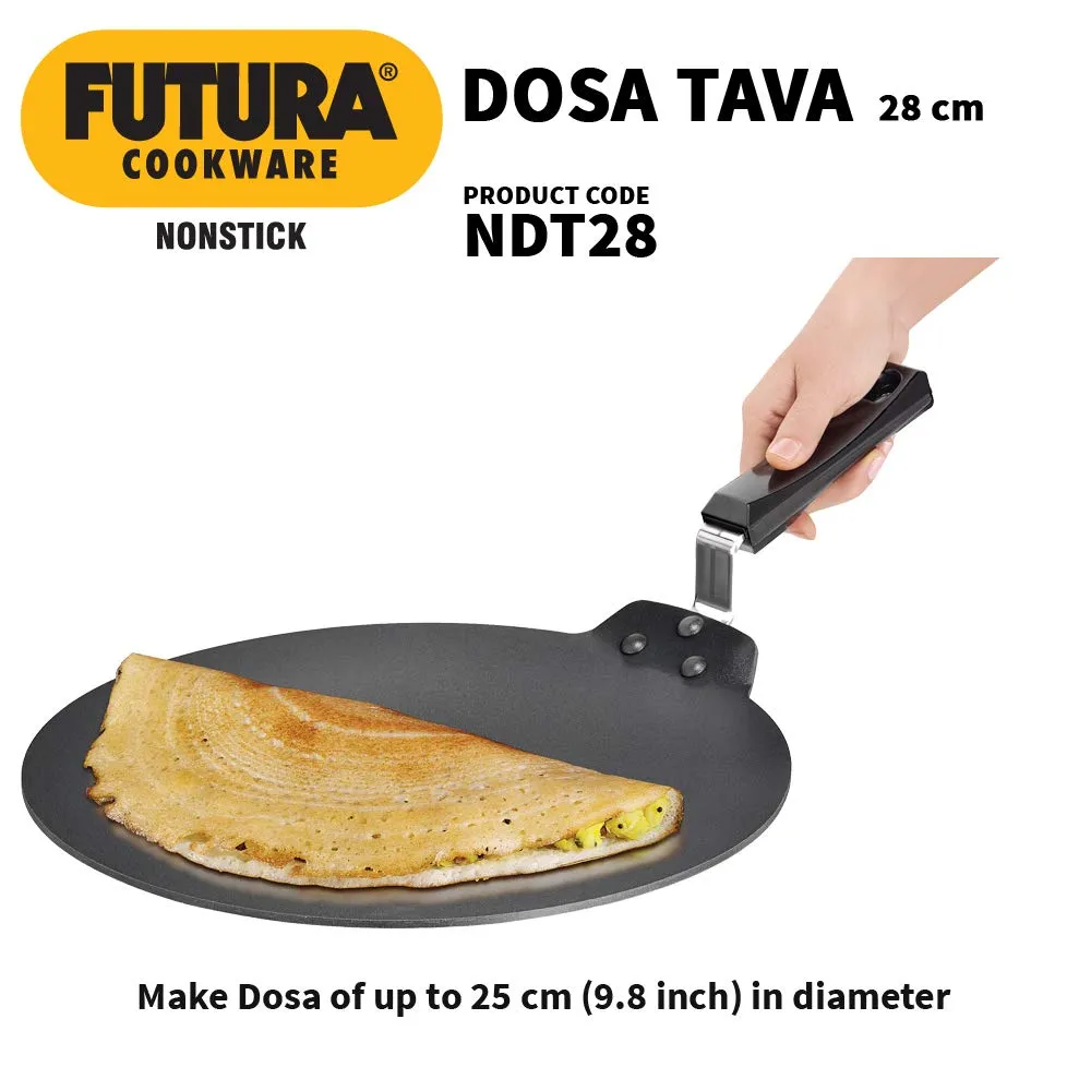 Hawkins Futura Dosa Tava Nonstick 28 cm, 4.88 mm NDT 28
