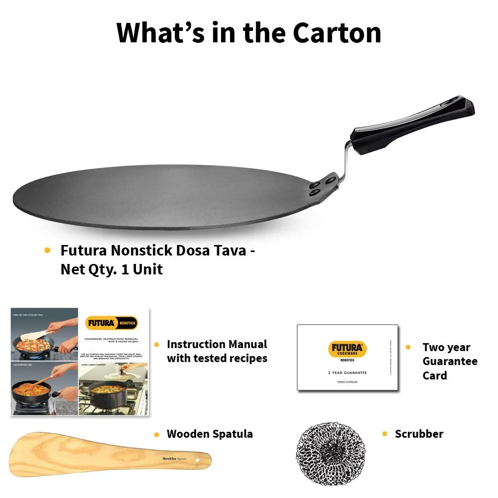 Hawkins Futura Dosa Tava Nonstick 28 cm, 4.88 mm NDT 28