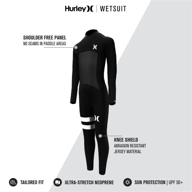 Hurley Fusion Wetsuits Youth 302 Back Zip
