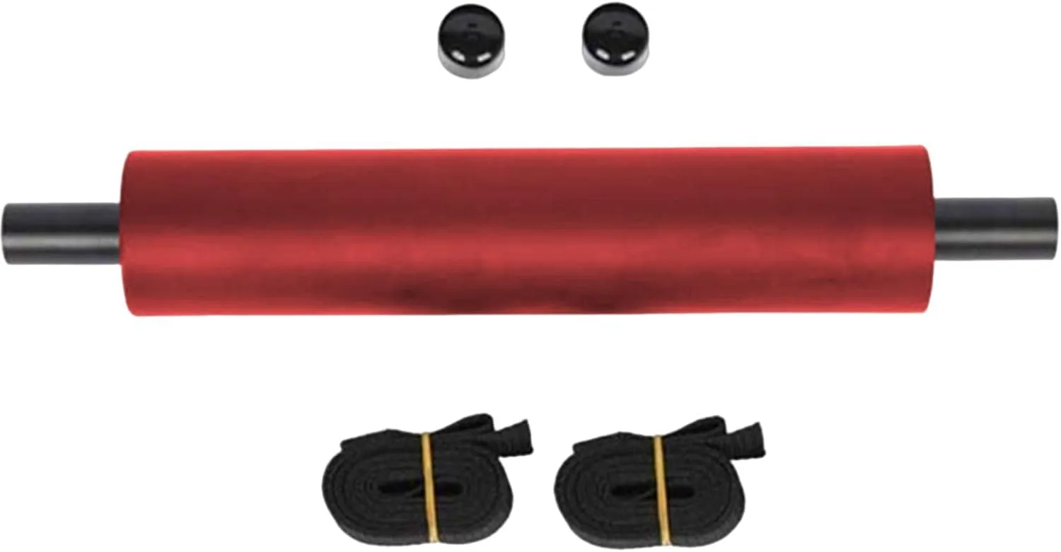 Kayak Foot Braces,Cushion Pedal for Kayak,Foot Rest Peg with 2 Straps for Kayak Boat,Practical Footrest Pedal red