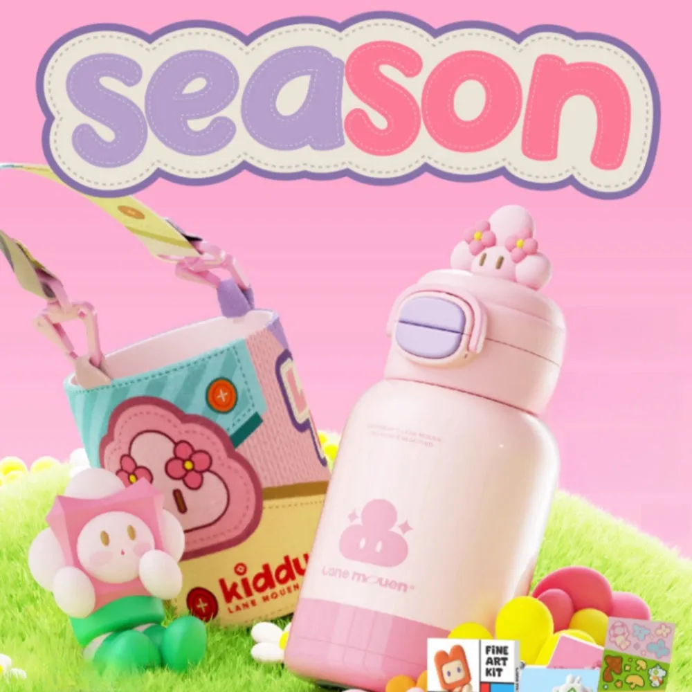 Lane Mouen Cute and Cool Kids Insulated Bottle – Perfect for Every Season!