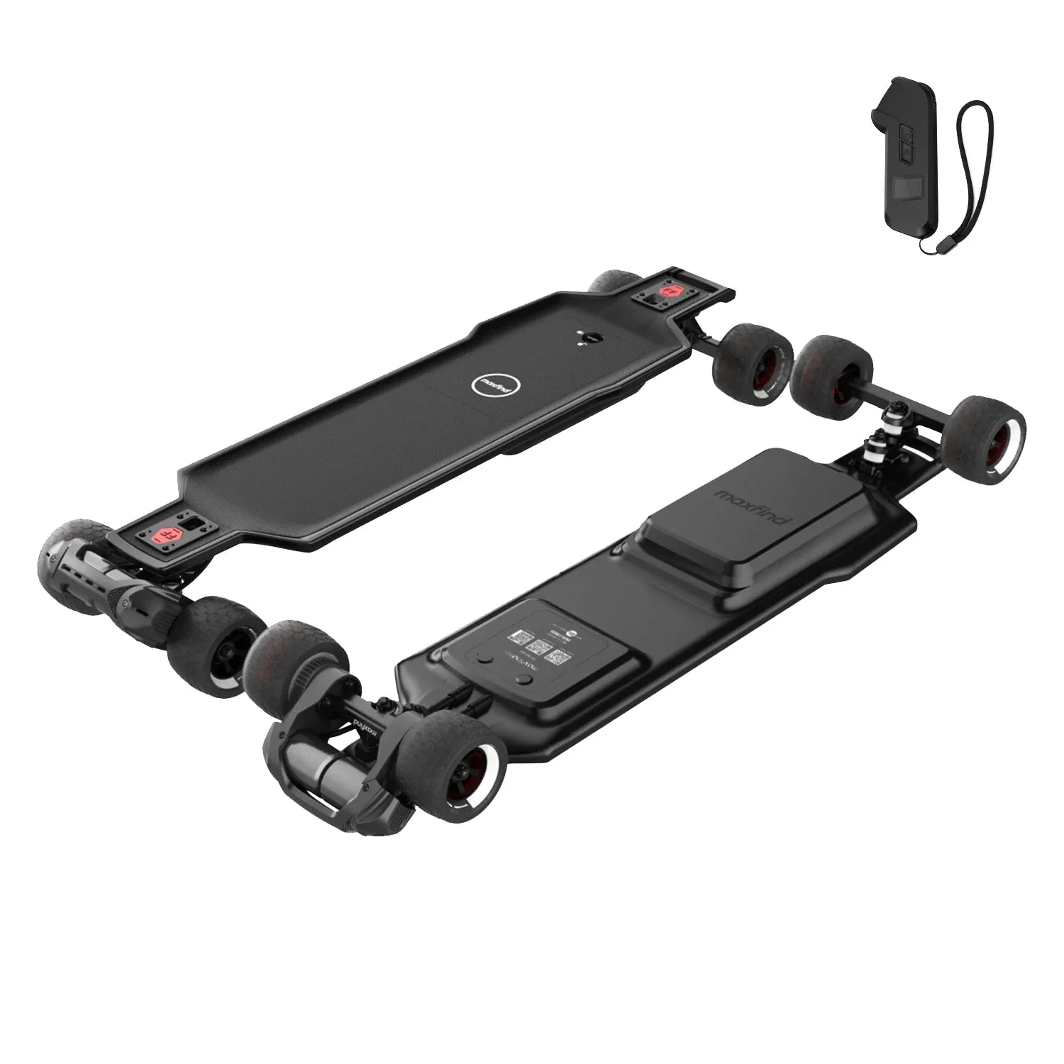 Maxfind FF BELT: High-Performance Street Electric Skateboard, Ultra-Comfortable, Long Range, Detailed Design