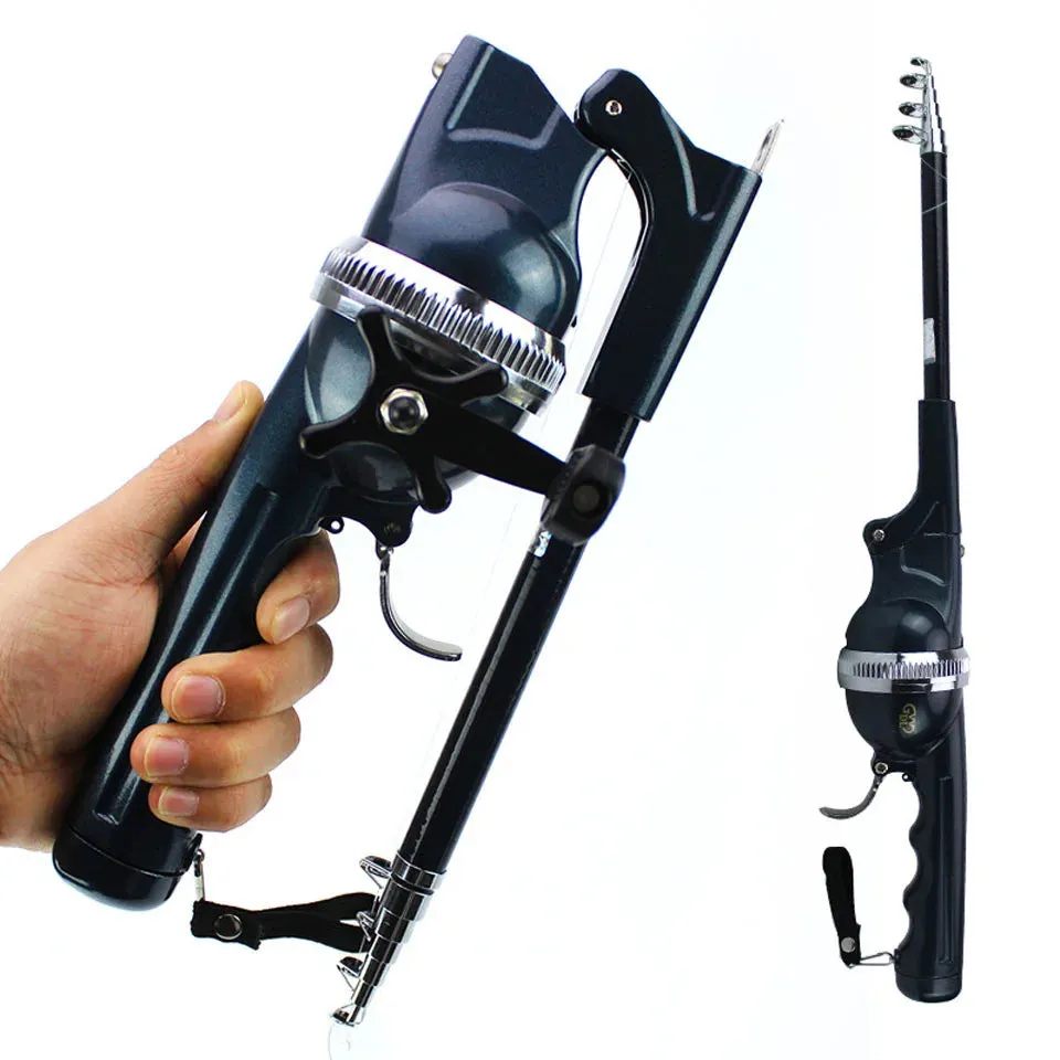Portable Carp Fishing Rod Combo