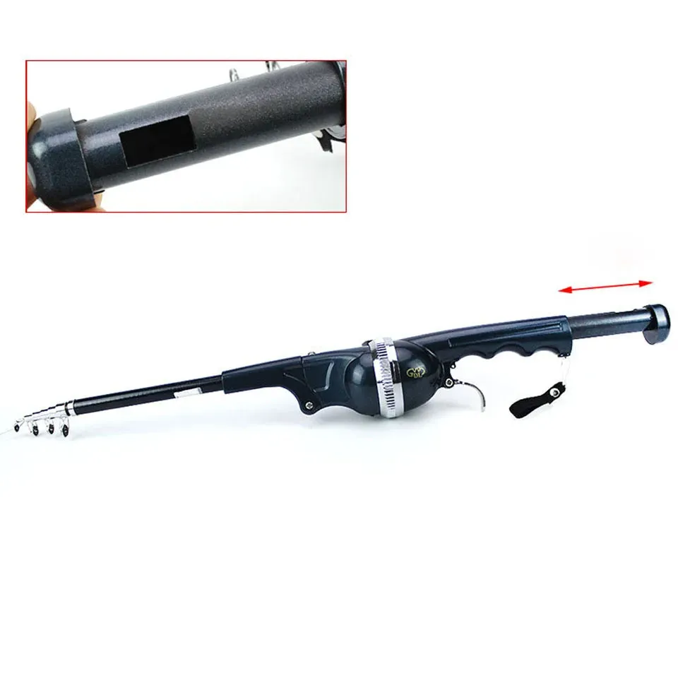 Portable Carp Fishing Rod Combo