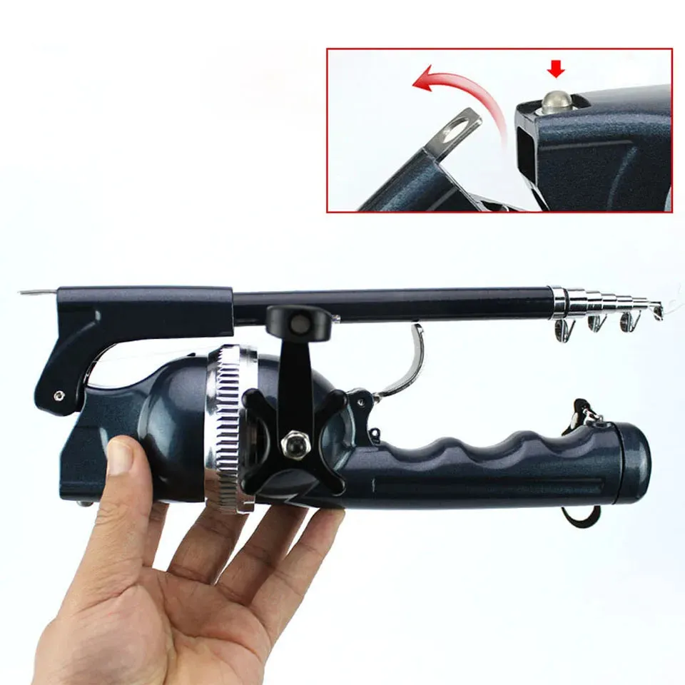 Portable Carp Fishing Rod Combo