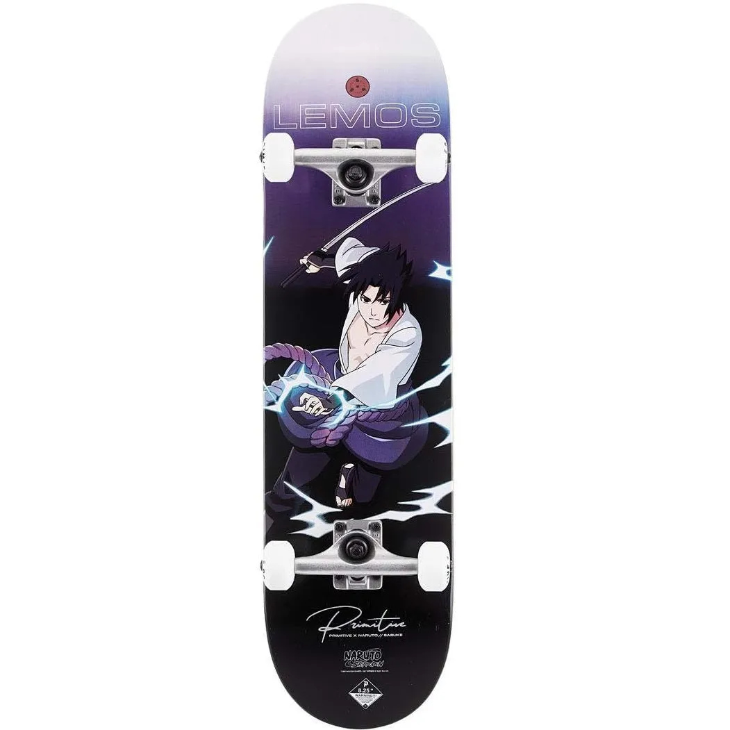 Primitive Lemos Sasuke Complete Skateboard - 8.25″ Purple