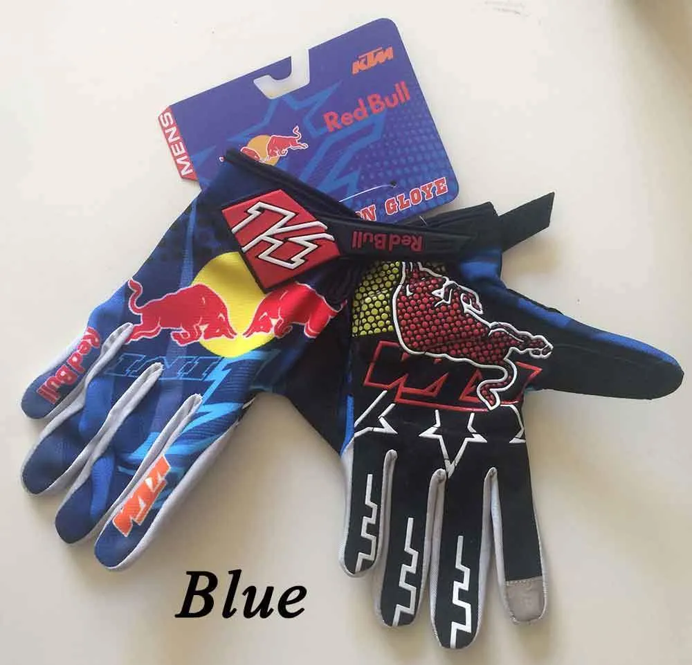 Red Bull MTB Cycling Bike Gloves