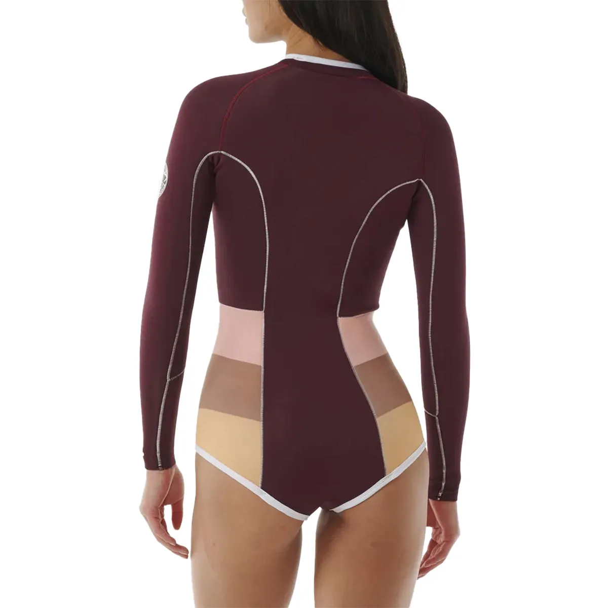 Rip Curl Women's G-Bomb 1mm Long Sleeve Hi-Cut Front Zip Spring Wetsuit