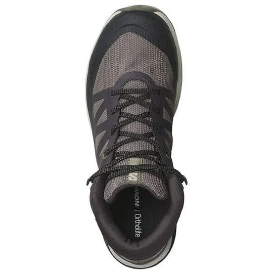 Salomon Women's Outrise Mid Gore-Tex® Hiking Boots- Shale/ Black