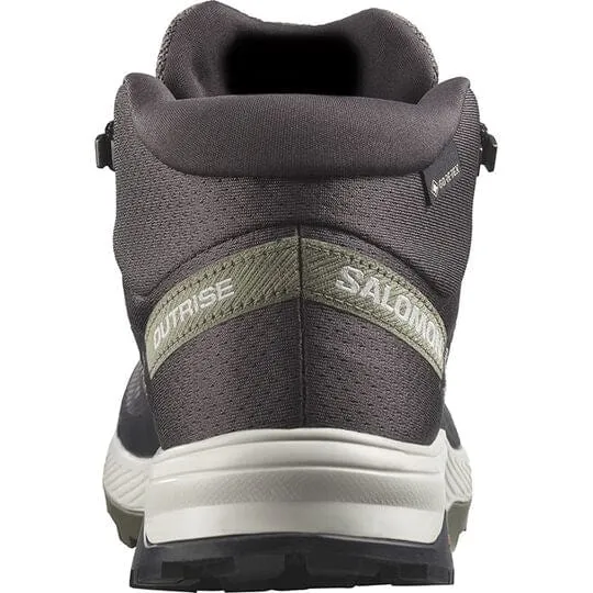 Salomon Women's Outrise Mid Gore-Tex® Hiking Boots- Shale/ Black