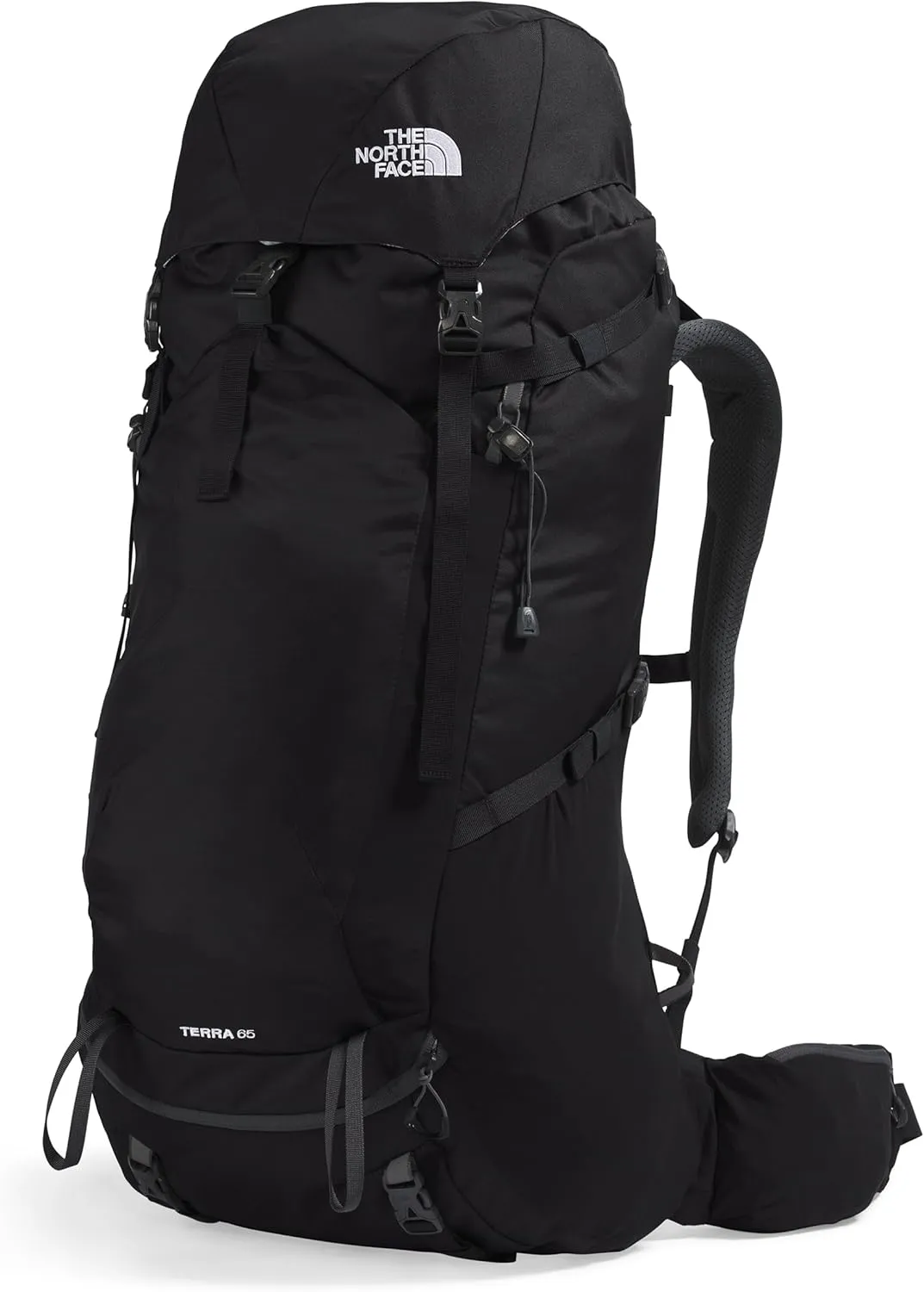 THE NORTH FACE Terra 65 L Backpacking Backpack, TNF Black/Asphalt Grey-NPF, Large/X-Large