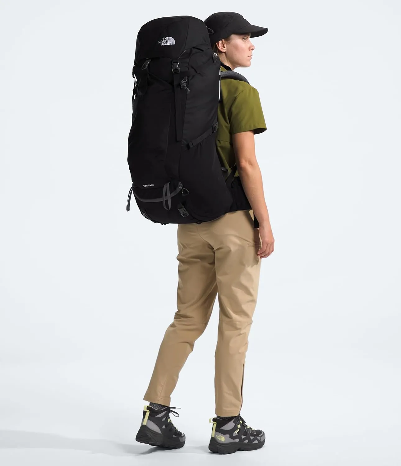 THE NORTH FACE Terra 65 L Backpacking Backpack, TNF Black/Asphalt Grey-NPF, Large/X-Large