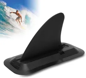 Upgraded Surfing Paddle Board Fin with Slot, Inflatable Paddleboard Fins Replacement Accessory, Quick Release Slide on Center Fin Detachable for Inflatable Canoe, Stand Up Paddle Boards, Surfboard