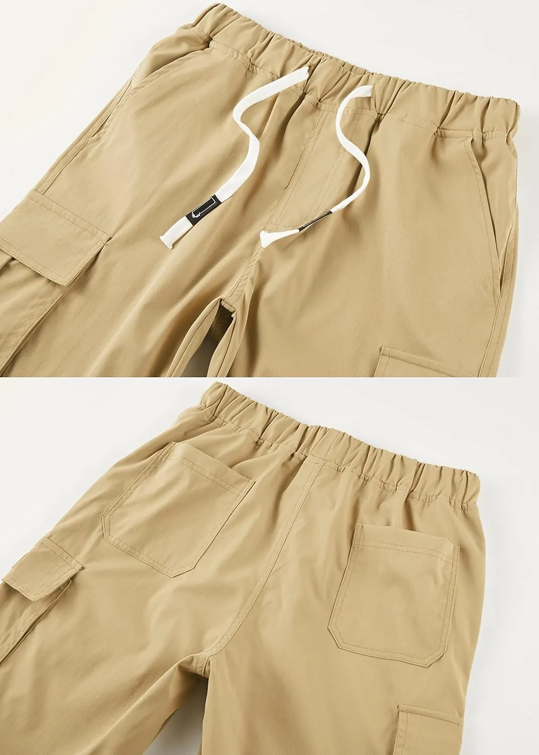 VtuAOL Cargo Shorts for Women Casual Relaxed Comfy Hiking Shorts with Multi Pockets