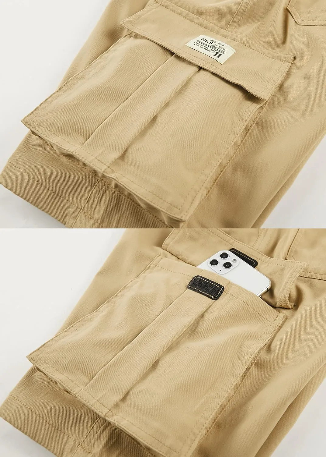 VtuAOL Cargo Shorts for Women Casual Relaxed Comfy Hiking Shorts with Multi Pockets
