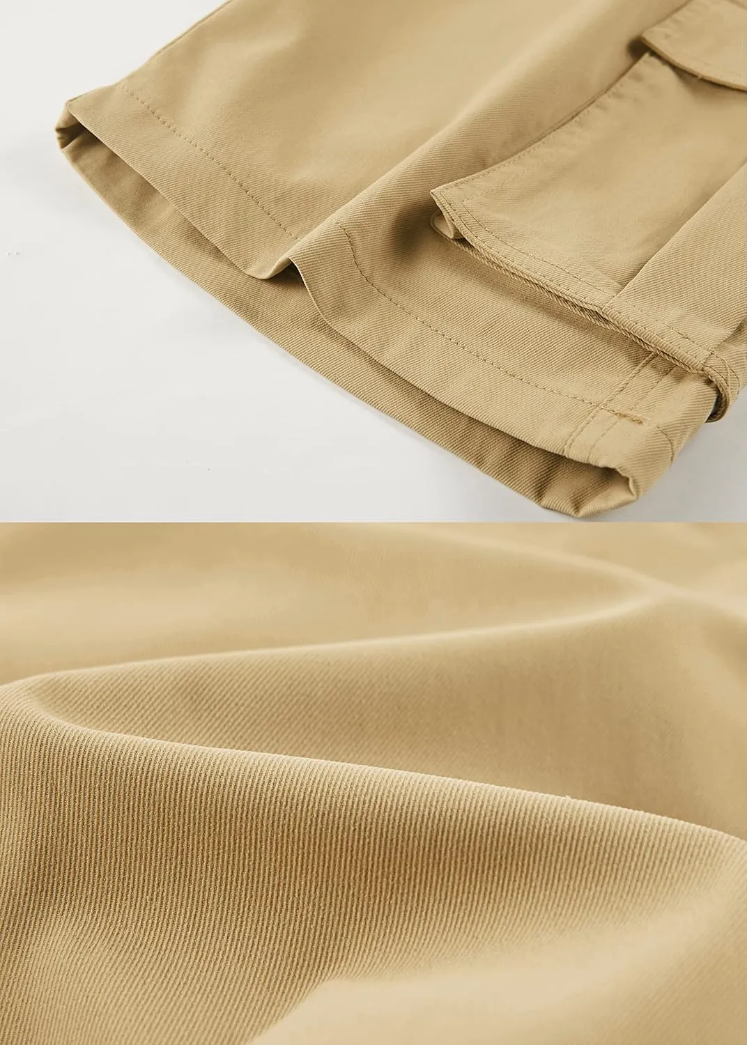 VtuAOL Cargo Shorts for Women Casual Relaxed Comfy Hiking Shorts with Multi Pockets