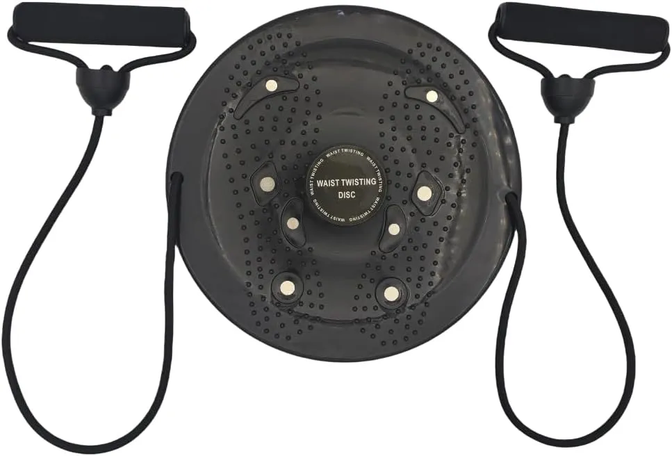 Waist Twister Machine for Women - Ab Workout Equipment with Resistance Bands, Core Training Twist Board for Slim Waist & Toning Abs, 350 lbs Weight Capacity ,Non-Slip