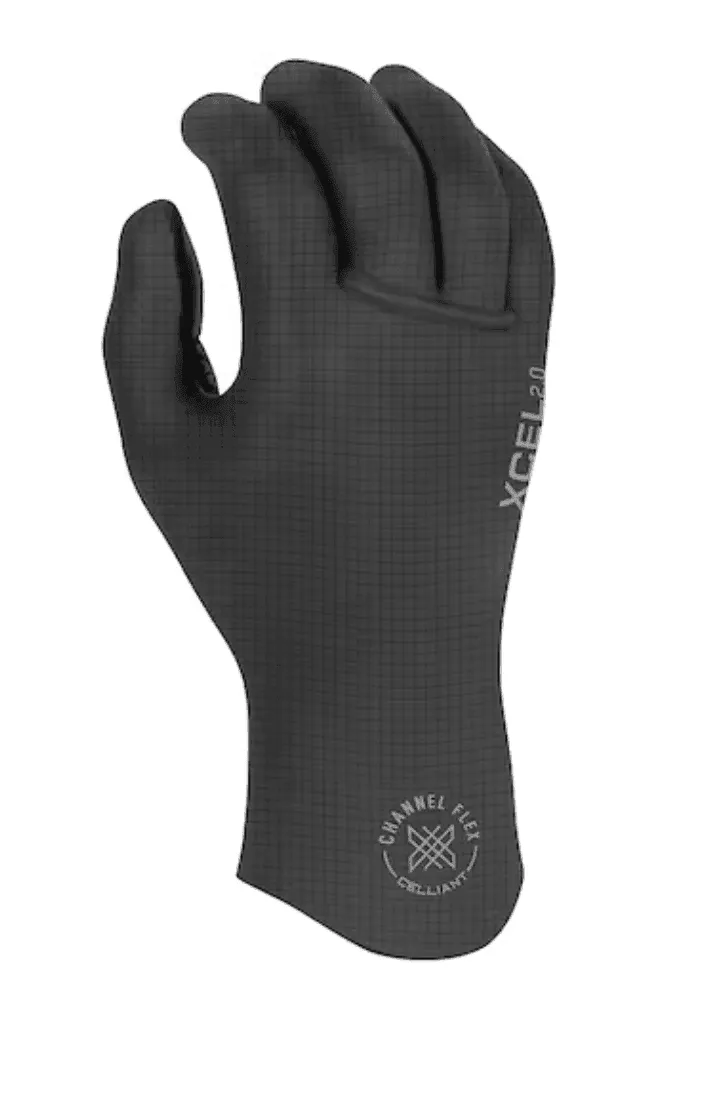 Xcel Comp X 5 Finger Glove 2mm Black