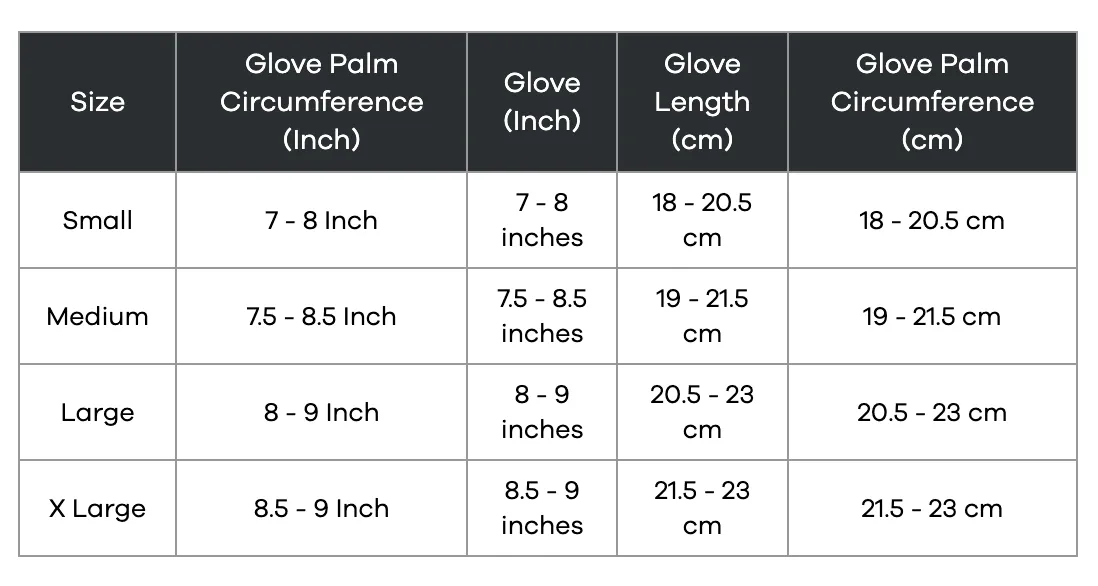 Xcel Comp X 5 Finger Glove 2mm Black